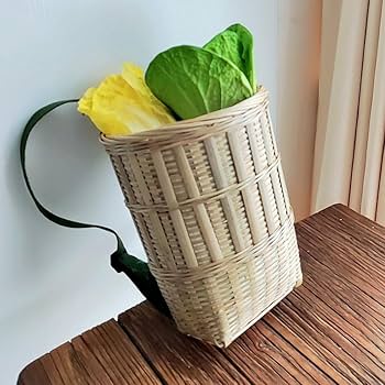 Amazon.co.jp: Hinniuy 背負いかご 竹製 背負い籠 リュック